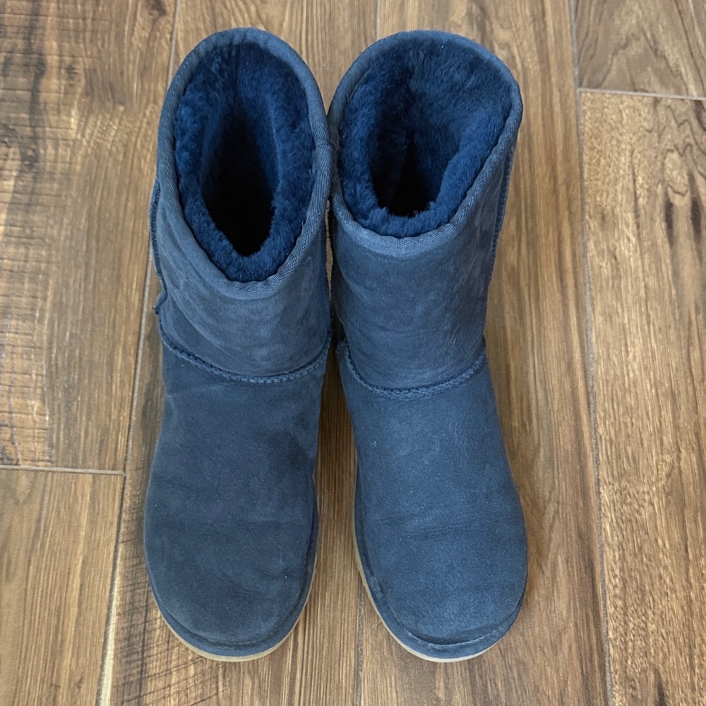 UGG Plush Navy Boots